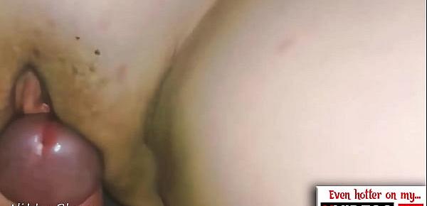  Homemade hot bareback riding with cum inside pussy